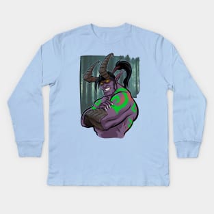 Illidan Kids Long Sleeve T-Shirt